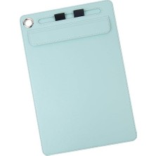 Misda Store Kapaksız Sekreterlik Mıknatıslı Sanatsal Çizim A4 Rainbow Art Clip Board Vegan 23,5X35,5 Cm. Su Yeşili