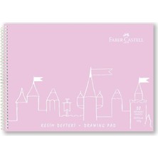 Misda Store Resim Defteri, 25X35 Cm, 30 Yaprak, Sert Kapak, Spiral Cilt, 120G Kağıt, Dayanıklı ve Çevre Dostu, Asorti Renkler