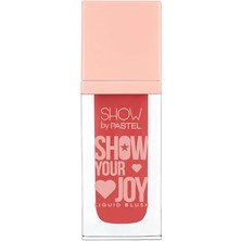 Misda Store By Pastel Show Your Joy Liquid Blush - Likit Allık, 58, 4 G