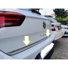 Misda Store Oto Aksesuar Krom Bagaj Alt Çıtası 2017 Sonrası Vw T-Roc ile Uyumlu