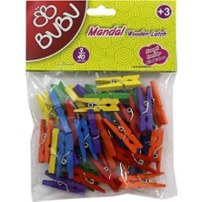 Misda Store Mandal 3cm 40'lı Renkli