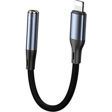 Misda Store YAU37 Lightning To Aux Dönüştürücü - Siyah