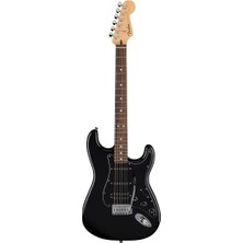 Misda Store Standard Stratocaster Hss Black - Indian Laurel Elektro Gitar