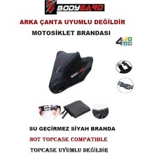 Misda Store Lambretta V200 Special Motosiklet Brandası,branda,örtü-Siyah