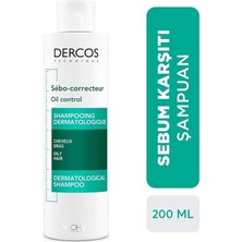 Misda Store Yağlı Saçlar Için Dercos Şampuanı - 200 ml