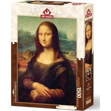 Misda Store Puzzle Mona Lisa, Leonardo Da Vinci 1500 Parça Puzzle