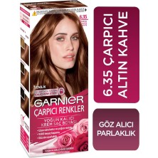 Misda Store Çarpıcı Renkler Saç Boyası 6.35 Çarpıcı Altın Kahve