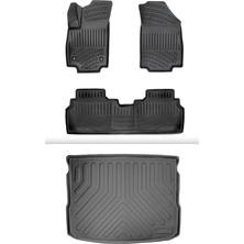 Misda Store Ev3 2024 Sonrası Havuzlu Paspas ve Üst Bagaj Havuzu Seti Bizymo