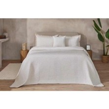 Özdilek Yatak Örtüsü Plaıd Bej Çift Kişilik