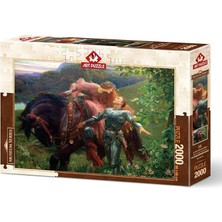 Misda Store Puzzle Merhametsiz Güzel Kadın 2000 Parça Puzzle