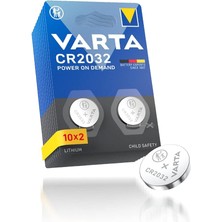 Misda Store Power On Demand CR2032 Bli 2X10