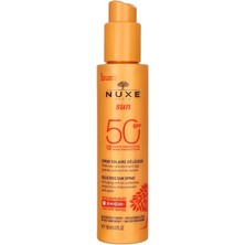 Misda Store Sun Spray Fondant Güneş Koruyucu Yüz ve Vücut Sütü Spf 50 150 ml