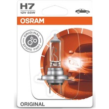 Misda Store H7 12V 55W Orıgınal Ampul (1 Adet)