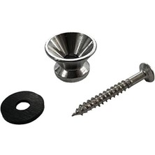 Misda Store Pm1 Silver Metal Kaliteli Gitar Askı Pimi Omuz Askısı Takmak Için Vida Pim