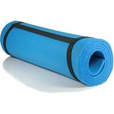 Leaf Shop Mavi Renk Yoga Minderi ve Pilates Minderi Kamp Matı 5 mm Çok Renkli