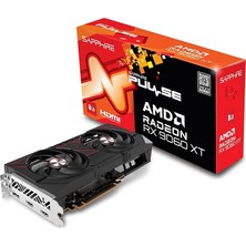 Leaf Shop Pulse Amd Radeon™ Rx 9060 Xt Gamıng Oc 8gb Dual Hdmı/dp Gpu, Ekran Kartı