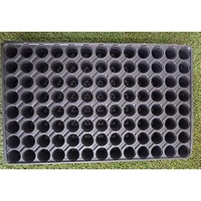 Leaf Shop Iklim Bahçe 104 Gözlü Plastik Yuvarlak Tohum Fide Viyolü x 10 Adet