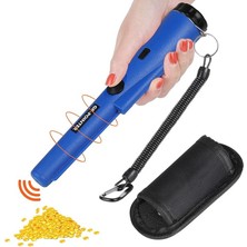 Leaf Shop Shine Metal Dedektörü, Pinpointer, Su Geçirmez Taşınabilir Metal Detektörü, Entegre LED Göstergeli, 360° Tarama Iğnesi, Pointer Altın, Madeni, Para Avı Için Metal Vizör, Takı, Mavi