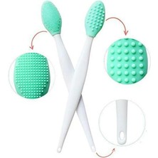 Misda Store Burun Siyah Nokta Cilt ve Yüz Temizleyici Temizleme Fırçası Peeling Fırça Çilek