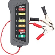 Misda Store Volt Aküler Için Akü Test Cihazı Tüm Otomobil Motosiklet Iş Makineleri Için Uygundur