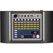 Leaf Shop Stageman 80 80 W Taşınabilir Stereo Hoparlör Siyah - Taşınabilir Hoparlör (80 W, 4 Ohm, Kablolu, Taşınabilir Stereo Hoparlör, Siyah, Led)
