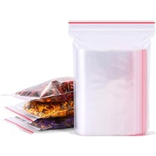 Leaf Shop Torba Şeffaf Kilitli Poşet Tüm Ebatlar 100'LÜ (7x9 Cm)