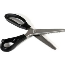 Leaf Shop Terzi Makası Zig - Zag 23.5 cm 15 Diş 3 mm Diş Derinliği