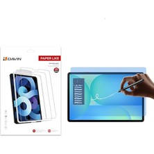 Leaf Shop Galaxy Tab S10 Fe Plus Ekran Koruyucu Kağıt Hisli Mat Paper Like, Çizim Yapanlara Özel, Parmak Izi Yapmayan Ince -
