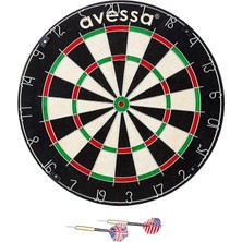 Misda Store Profesyonel Sisal Dart Tahtası 6 Adet Ok
