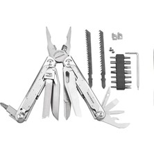Leaf Shop Multi Tool Pro 15 Fonksiyonlu 180 mm Çok Amaçlı Pense Çakı Seti