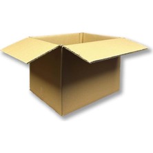 Leaf Shop Sağlam Taşıma Kolisi Çift Oluklu Boş Koli, Karton Kutu, Çeyiz Kutusu, Taşınma Kolisi 25 Adet