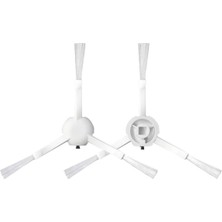 Leaf Shop Mi Vacuum Mop 1c 2in1 Akıllı Robot Süpürge Yan Fırça 2 Adet