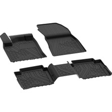 Leaf Shop Nissan Qashqai E-Power (2022+) ile Uyumlu 4.5d Havuzlu Oto Paspas