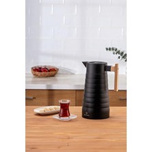 Leaf Shop Emboss 2 Litre Termos Siyah