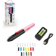 Leaf Shop Tutkal Tabancası (Aa Pil ile Çalışır, 20 Mini Tutkal Dahildir, Karton Kutuda)