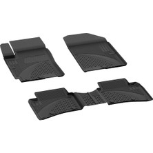 Leaf Shop Kia Stonic ile Uyumlu (2017+) Araca Özel 4.5d Havuzlu Oto Paspas