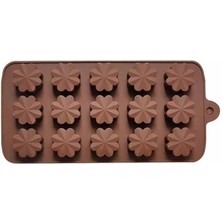 Misda Store Silikon Çikolata Kalıbı Çiçek 8 Yaprak (Sck-65)