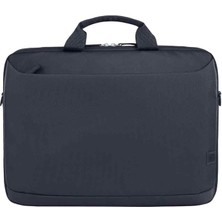 Leaf Shop 16 Inç Laptop Evrak Çantası, 600D Geri Dönüşümlü Polyester, 12 L, Dolgulu Bölme, Su Geçirmez, Çıkarılabilir Omuz Askısı, Gri