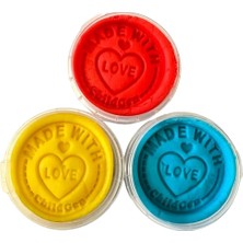 Leaf Shop Oyun Hamuru - Eco Cup- 3'lü Ana Renkler (Mavi - Kırmızı - Sarı) 3X125GR