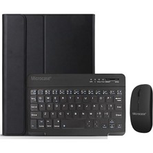 Leaf Shop Samsung Galaxy Tab A 8.0 2019 T290 T295 ile Uyumlu Bluetooth Klavye ve Mouse + Standlı Kılıf - Bkk6