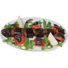 Leaf Shop Kebap Şişi Sebze Şişi Transmisyon Demir 8 mm Kare Kalınlık (5 Adet)