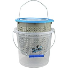 Misda Store Horse Süzgeçli Balıkçı Kovası Silindir