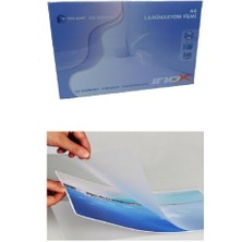 Leaf Shop Laminasyon 125 Mic. 10 Lu 1 Paket Inox Laminasyon