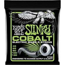 Misda Store Ball Bass 5 Slinky Kobalt E-Bas Telleri, 45-130