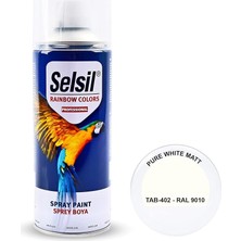 Misda Store Raınbow 400 ml Sprey Boya Beyaz Mat