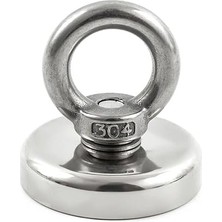 Misda Store KND32 Mıknatıs 36KG N52 Halka Askı Taşıyıcı Çekici Super Güçlü Neodyum Dolap Ofis Ev Hobi Oyuncak