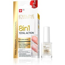 Misda Store Cosmetics 8 In 1 Total Golden Shine Intensive Nail Conditioner 12 ml
