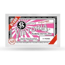 Misda Store Pembe Toz Kumaş Boyası