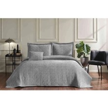 Özdilek Yatak Örtüsü Pold Gri Çift Kişilik