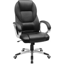 Misda Store OBG22B Ofis Koltuğu, Yönetici Koltuğu, Döner Sandalye, Bilgisayar Koltuğu, Koltuk Yükseklik Ayarlı,döşemeli Ofis Koltuğu